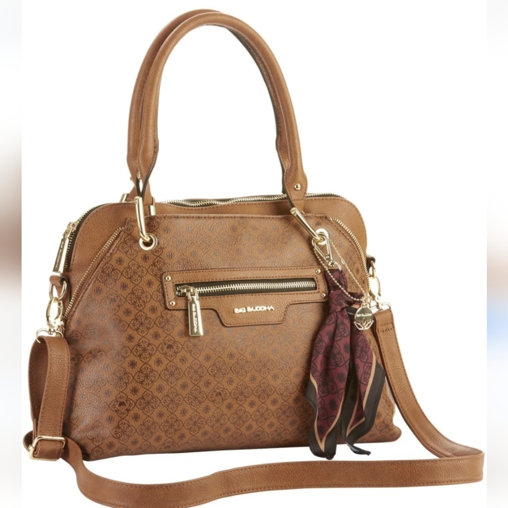 Big Buddha bag purse cross body top handle